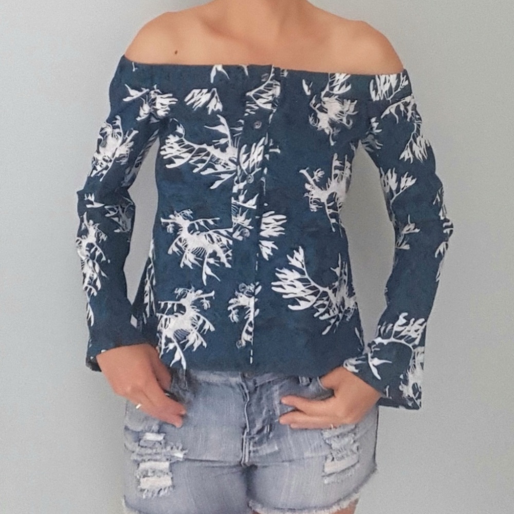 Leafy sea dragon sample Black Milk Clothing